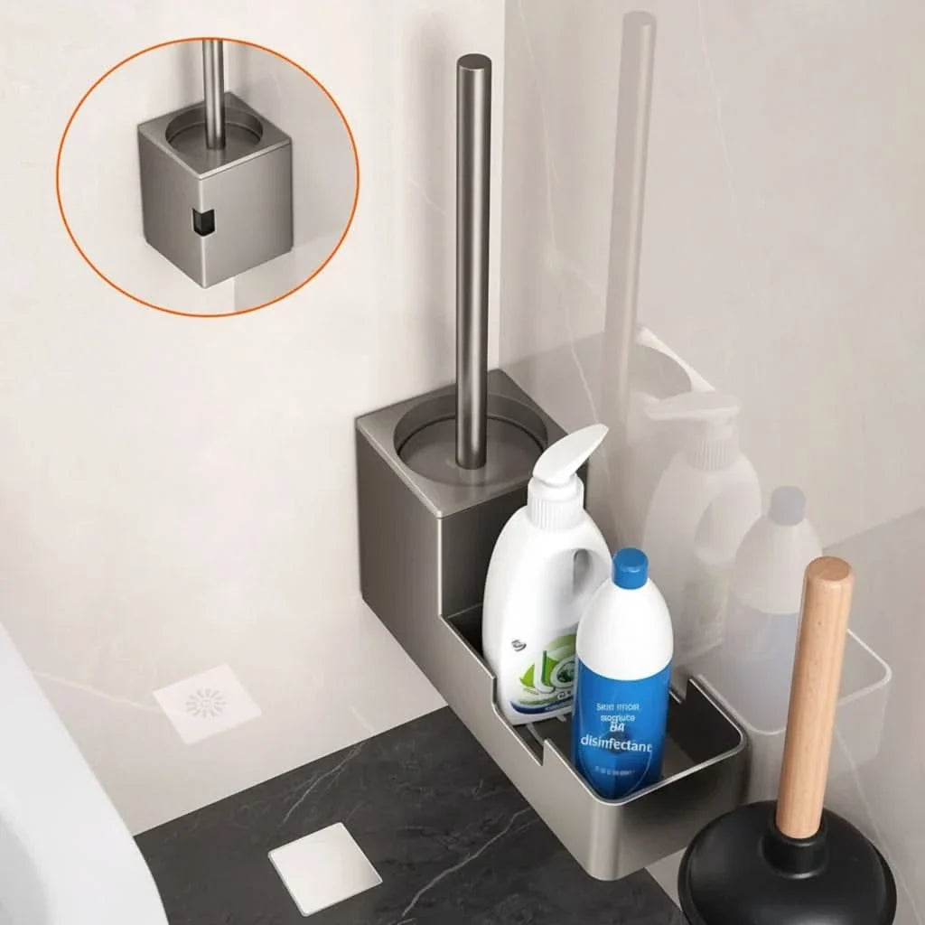 Toilet Brush for Daily Bathroom Cleaning – Dead-End Design