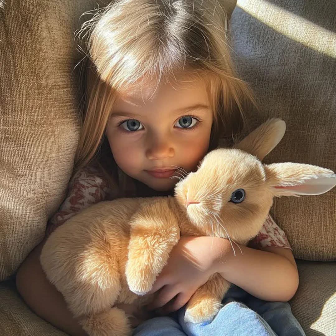 Interactive Plush Bunny Toy for Kids with Realistic Sounds