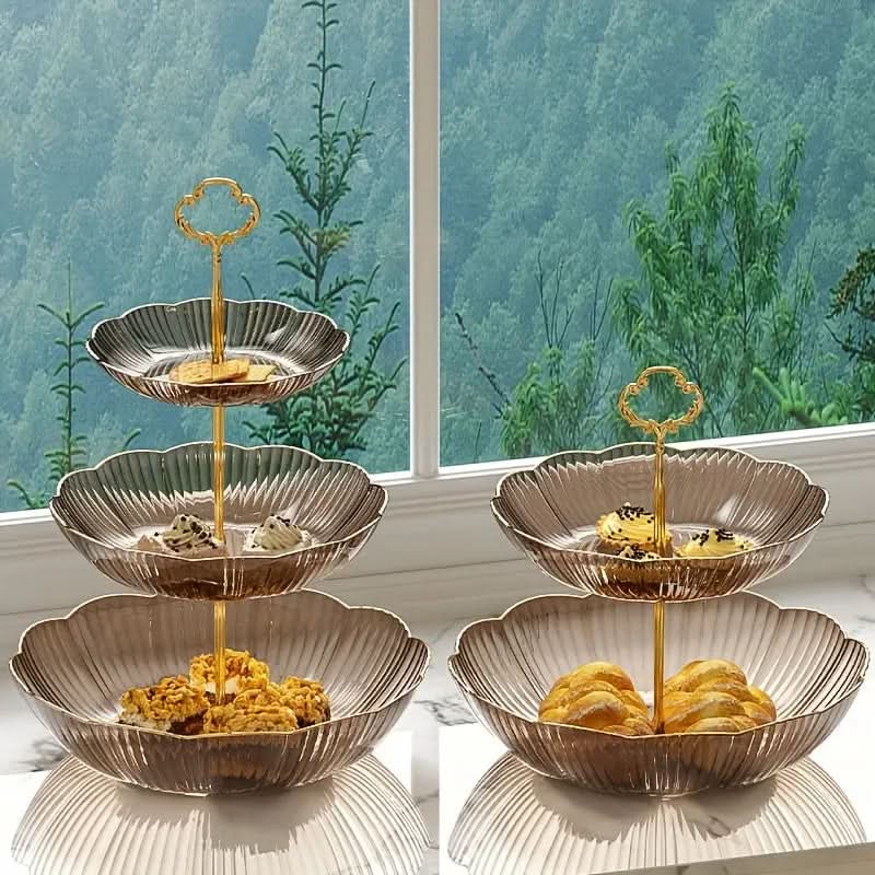 Stylish 3-Tier Fruit Storage Rack for Modern Kitchen Organization