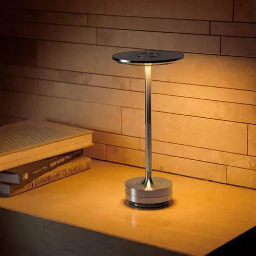 Portable LED Desk Lamp with Adjustable Brightness – Soft Warm Glow