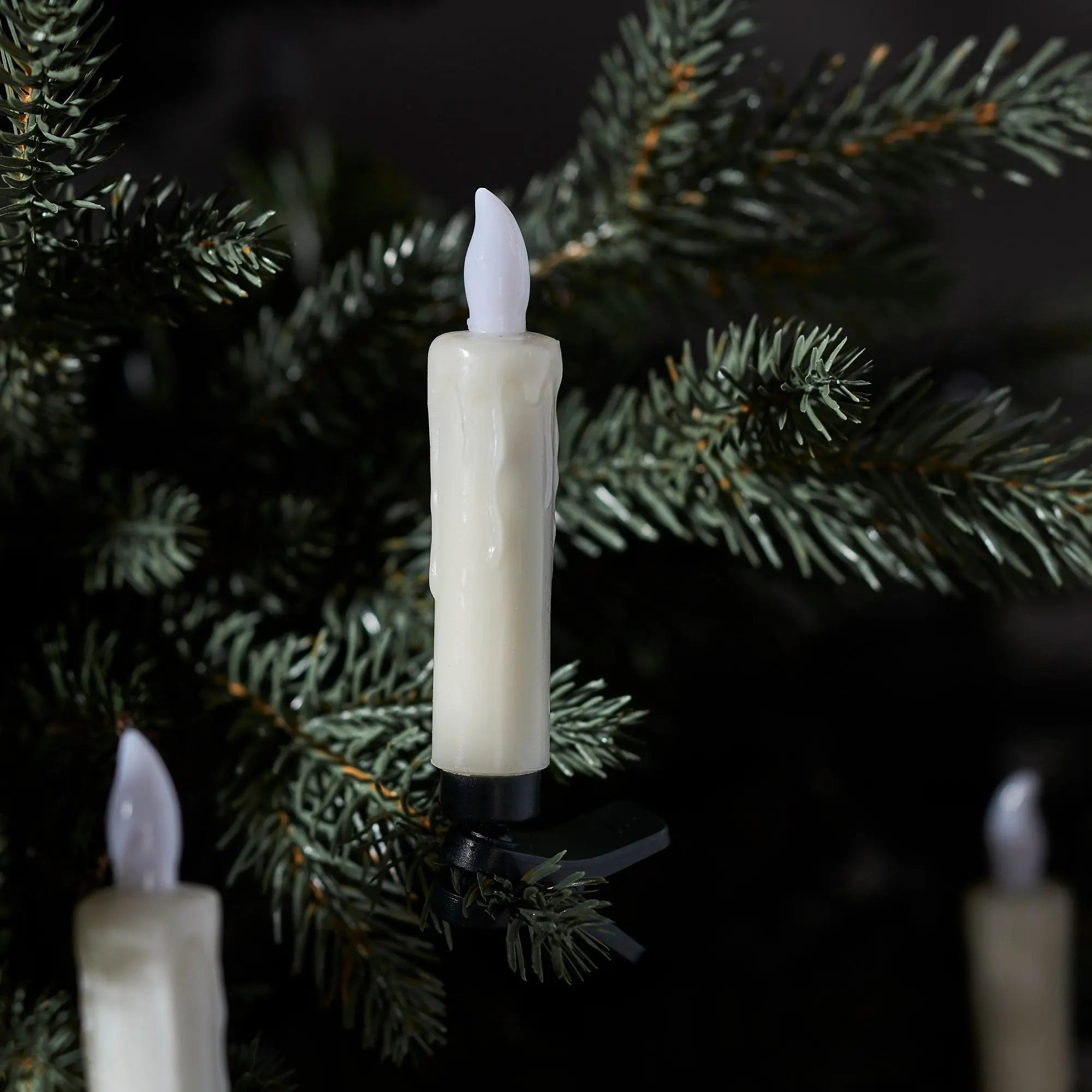 Set of 20 Wireless LED Candles for Christmas Trees