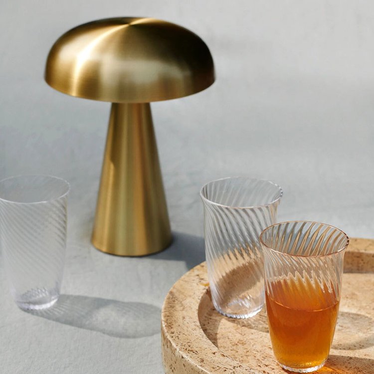 Wireless Table Lamp | Warm Light | Sturdy Metal Base