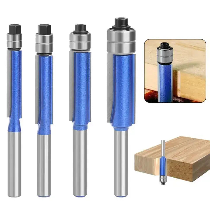 Set of 4 Polishing and Deburring Tools for Smooth Edge Finishing