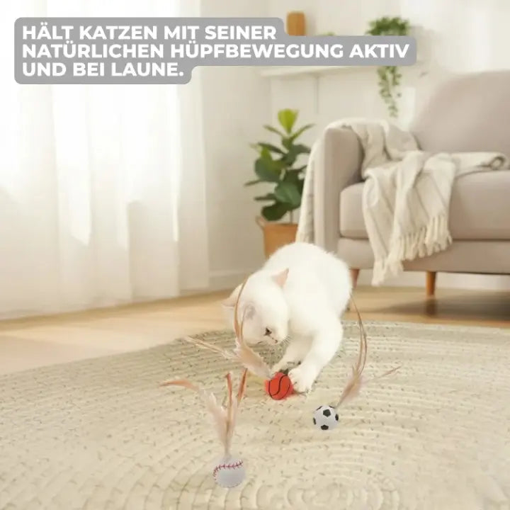 Feather Ball Cat Plaything