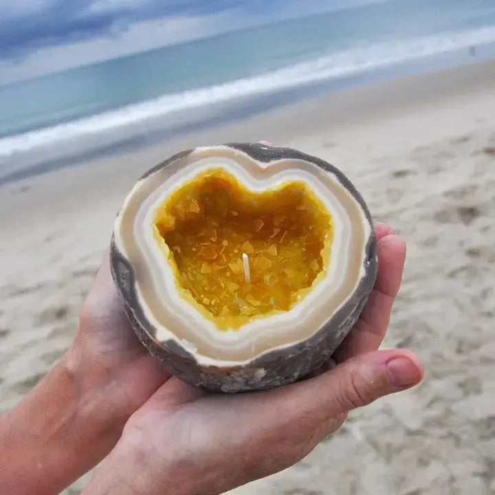 Healing Energy Candle for Wellness and Relaxation