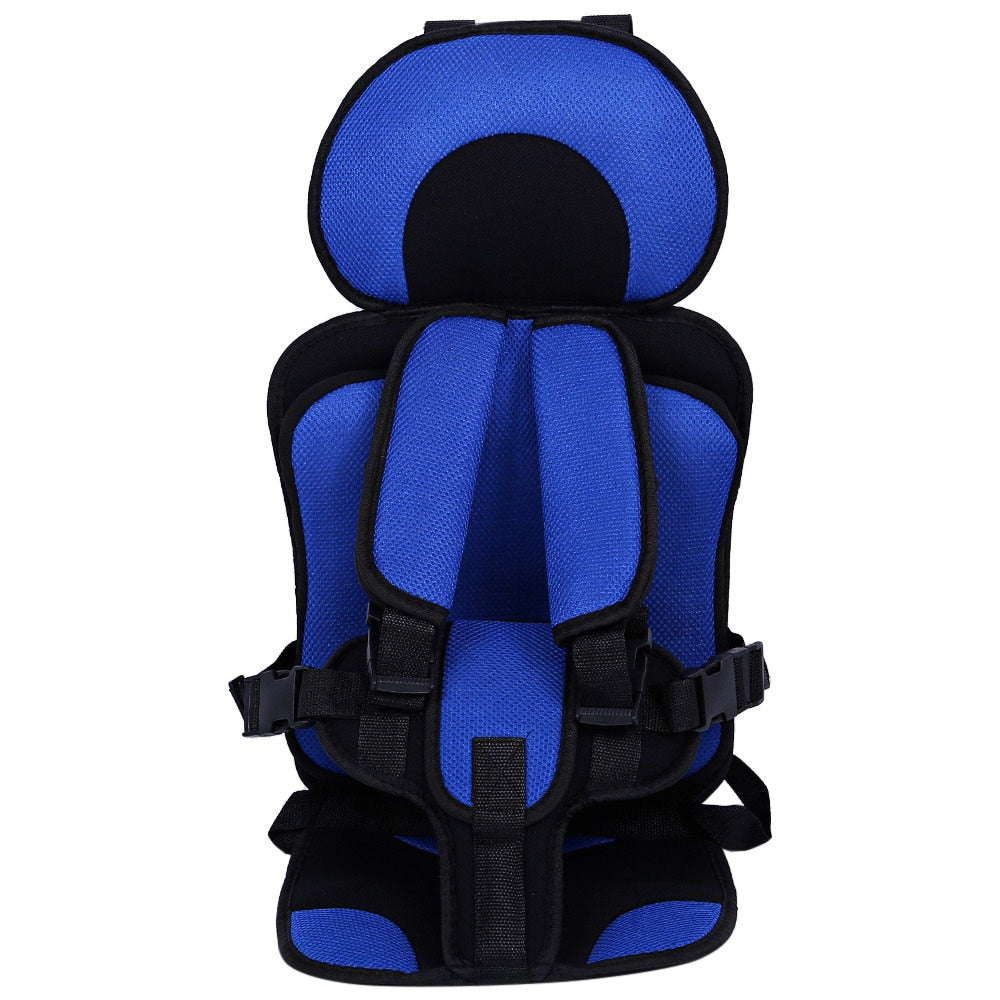 Child Car Seat Booster Cushion | Adjustable Breathable Mesh | 5-Point Harness