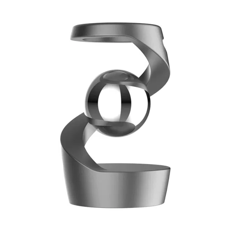 Dynamic Motion Desk Sculpture in Aluminum Alloy