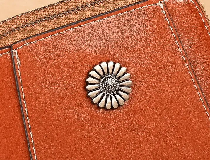 Leather-Look Crossbody Bag with Adjustable Strap and Multiple Pockets