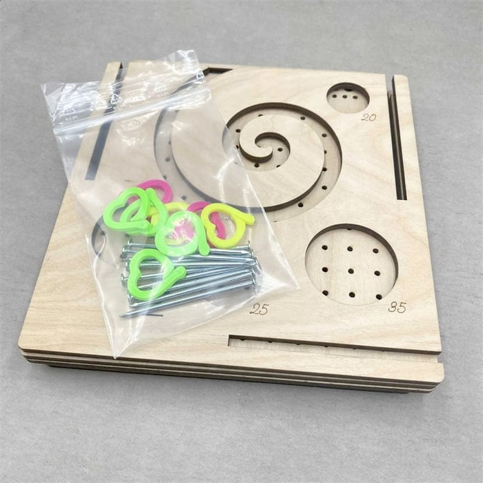 Tangle-Free Crafting Organizer for Needles, Scissors & Accessories