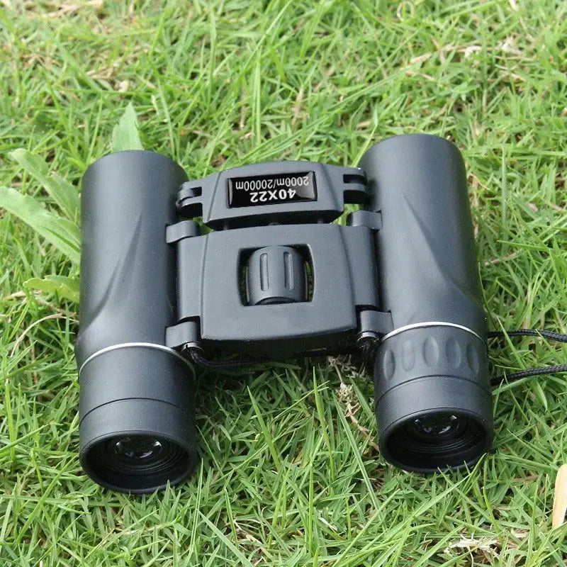 Compact 40x22 Folding Binoculars for Outdoor and Travel Use