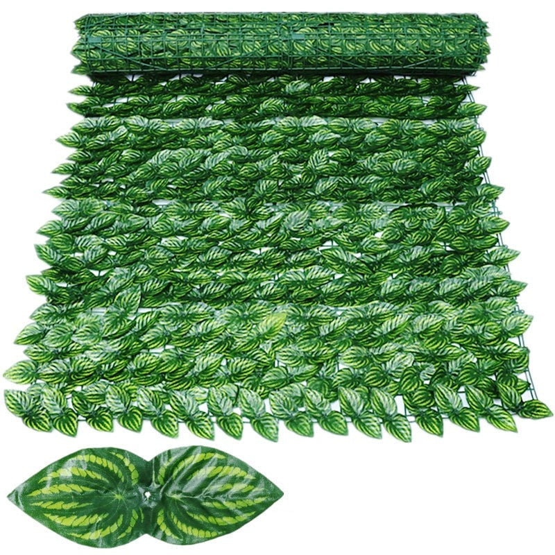 Artificial Leaf Privacy Screen | Weatherproof and UV Resistant | Customizable