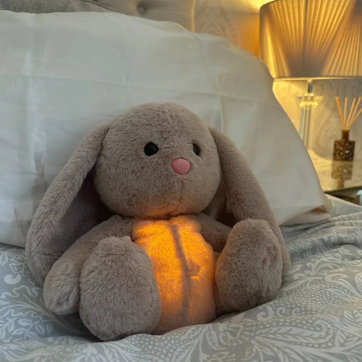 Stuffed Animal | Gentle Breathing Motion for Calm | Washable with Removable Module