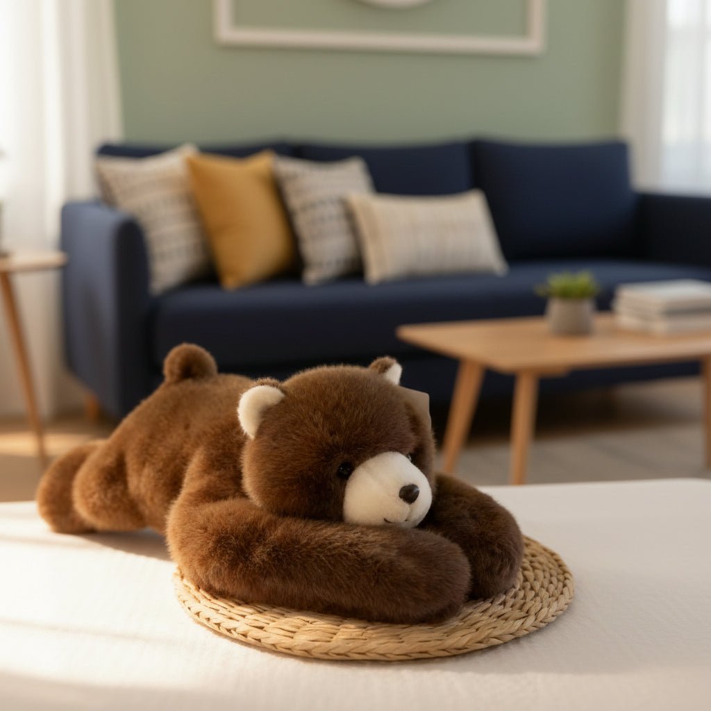 Cuddly Plush Toy for Stress Relief | Ultra-Soft Faux Fur Companion