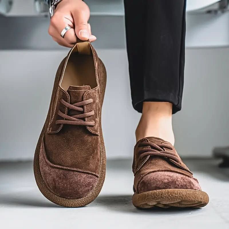 Genuine Cowhide Leather Orthopedic Footwear for All-Day Comfort