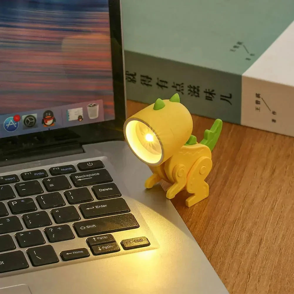 Adjustable Dinosaur LED Lamp for Table Decoration
