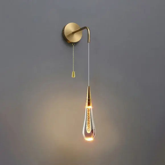 Glass Dripping Design LED Wall Light