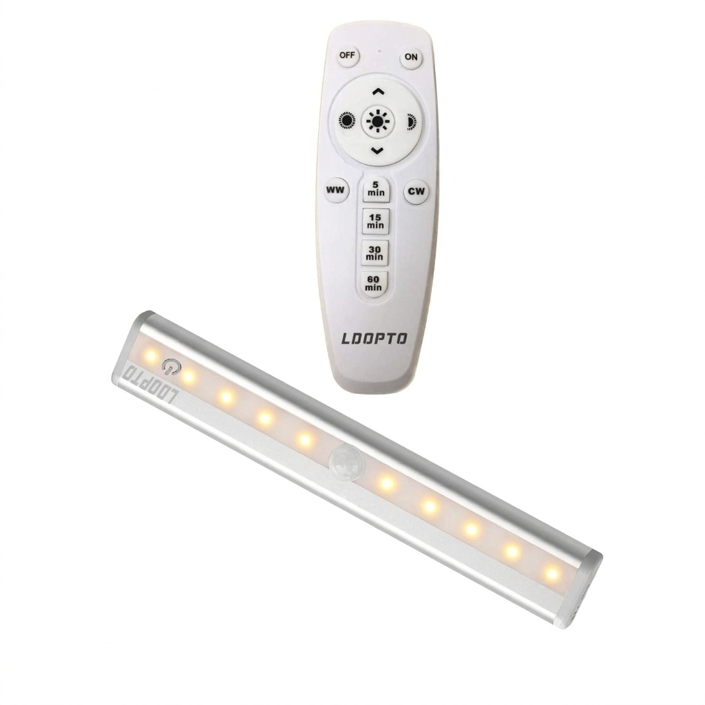 Wireless LED Cabinet Lighting - Remote Control & Energy Efficient