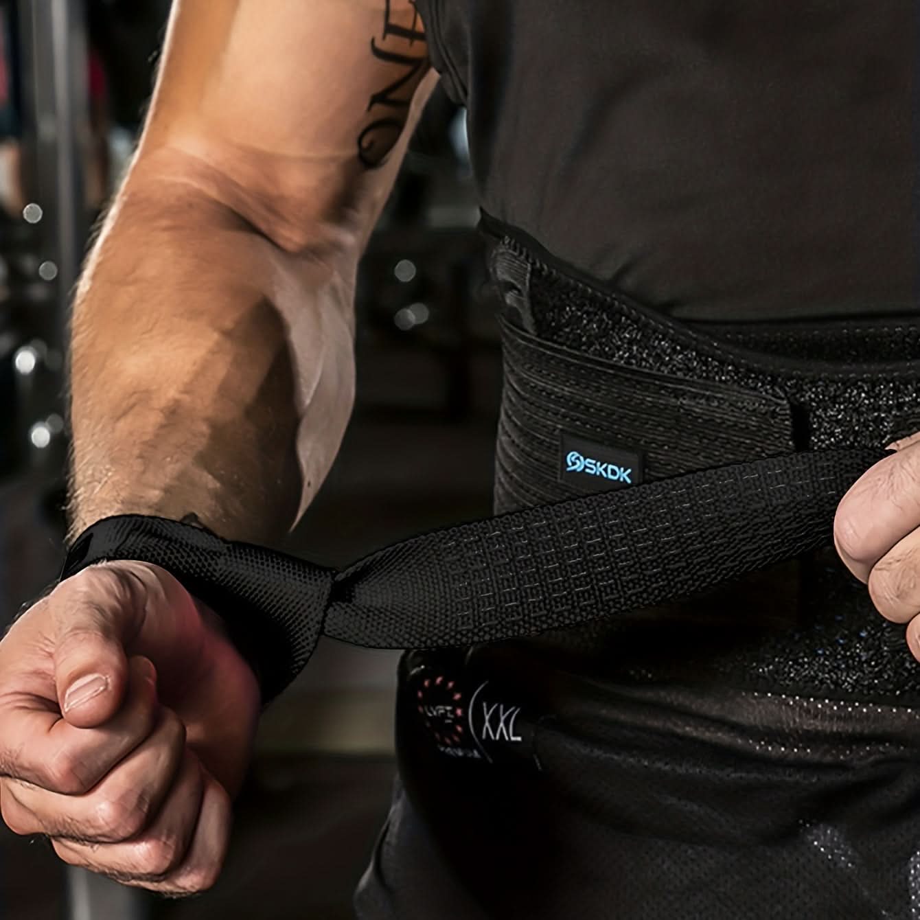 Weightlifting Wrist Straps for Improved Grip and Support