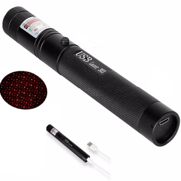 High-Precision Laser Pointer with Customizable Focus