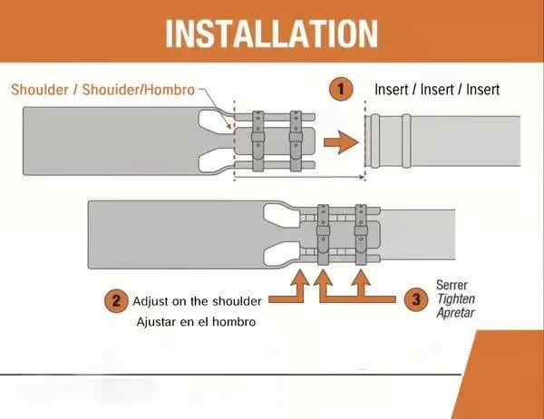 Leaf Blower Airflow Booster Attachment | Tool-Free Quick Assembly