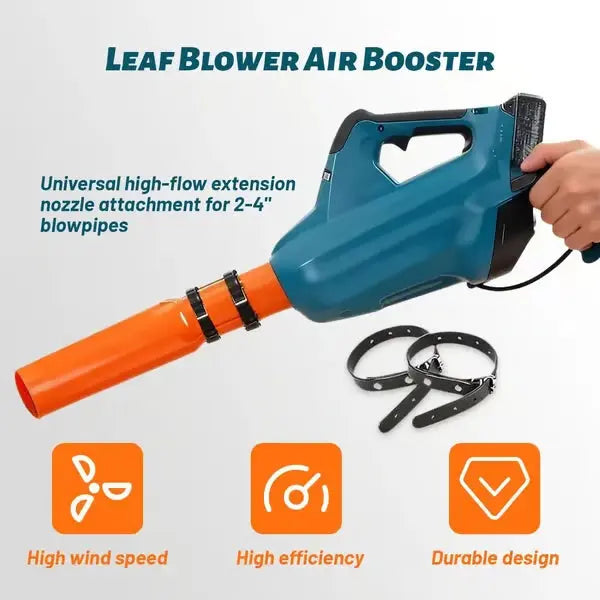 Venturi Nozzle Leaf Blower Enhancer for Universal Use