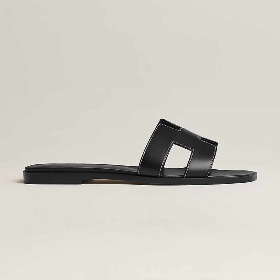 Cut-Out Strappy Sandals for Women - Flat Style Footwear