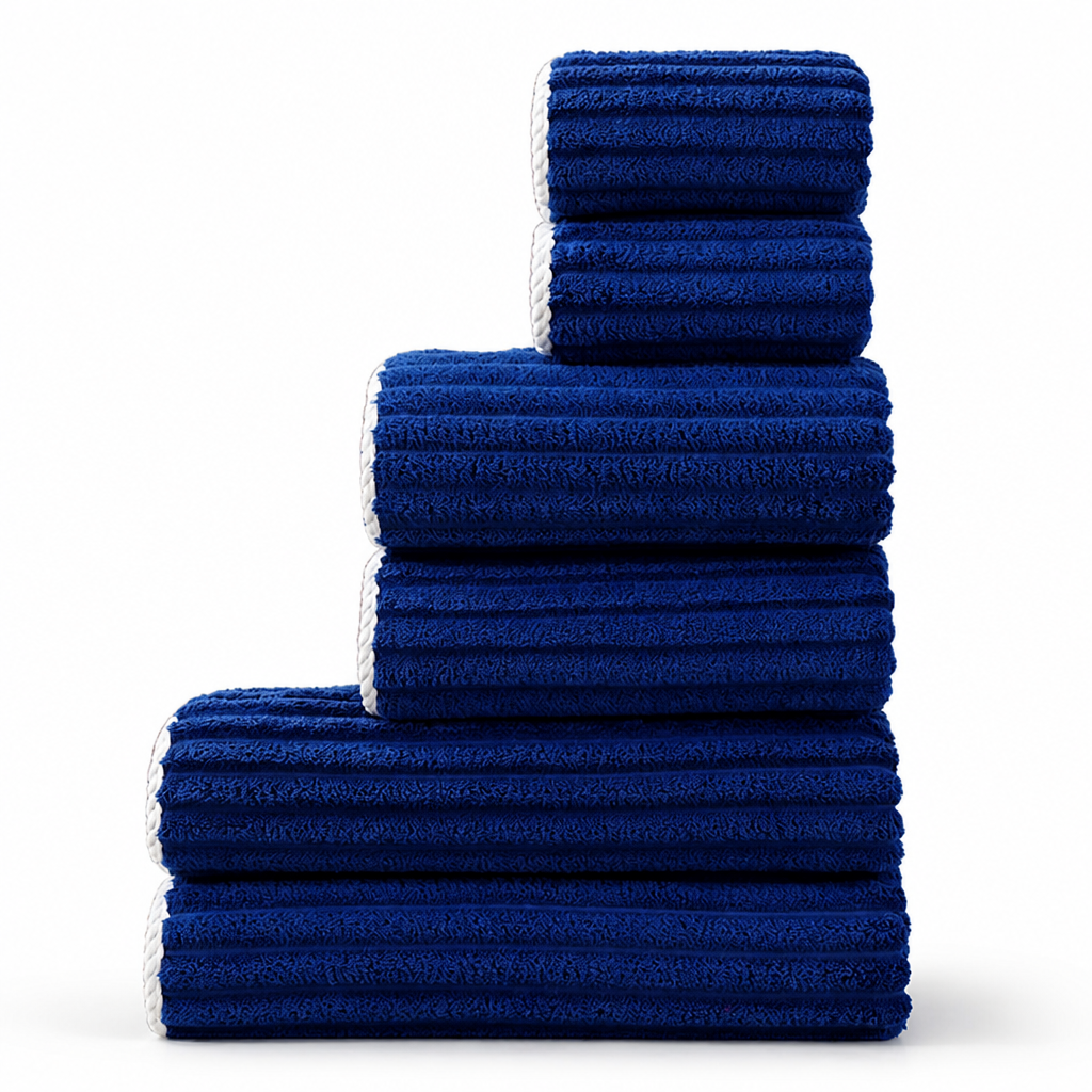 100% Cotton & Quick-Dry Terry Towel Set