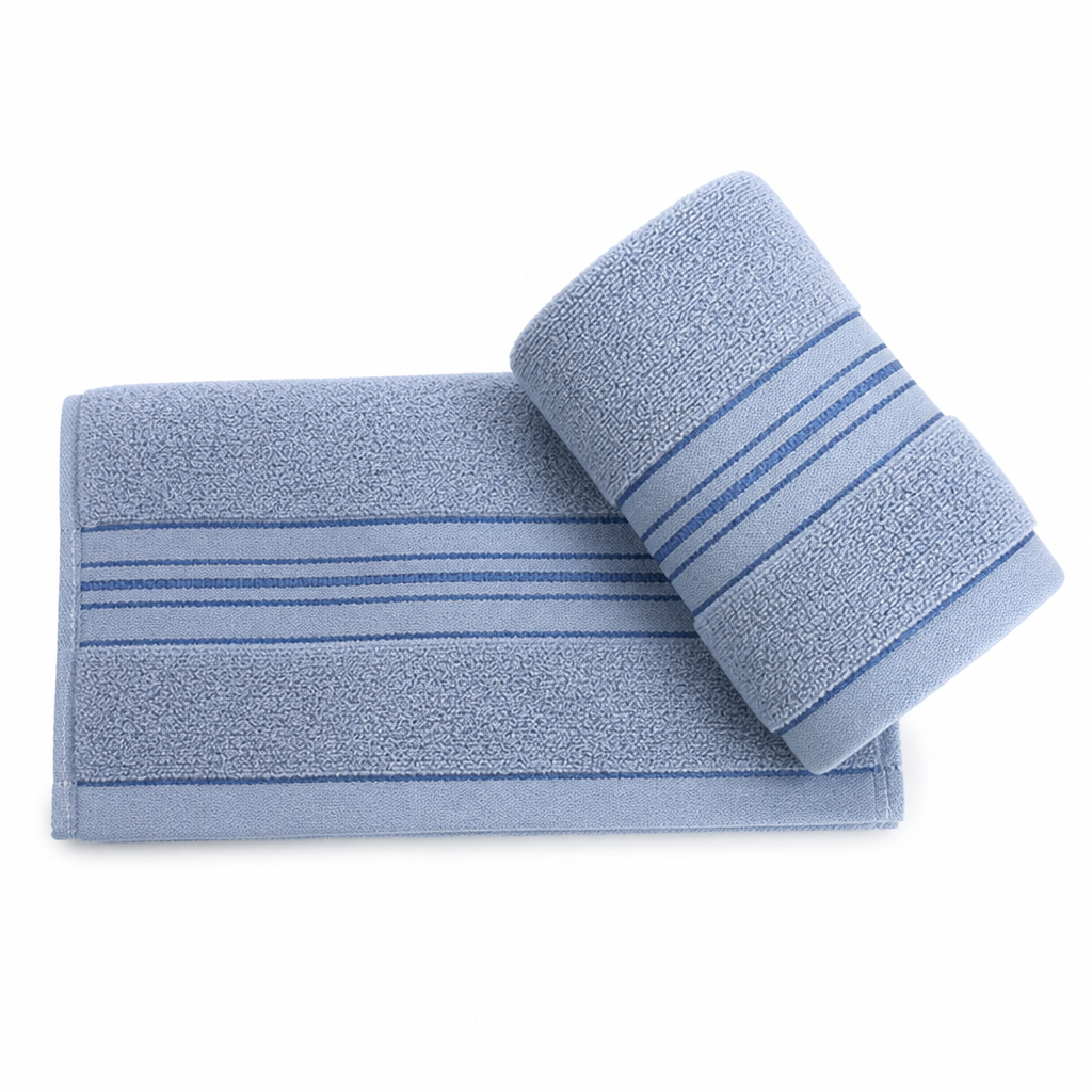 100% Cotton Striped Soft & Absorbent Bath Towel