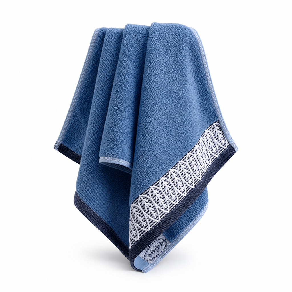 100% Cotton Striped Soft & Absorbent Bath Towel