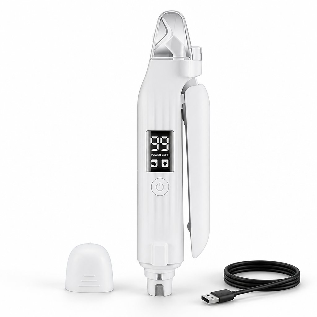 2-in-1 Quiet LED Pet Nail Trimmer