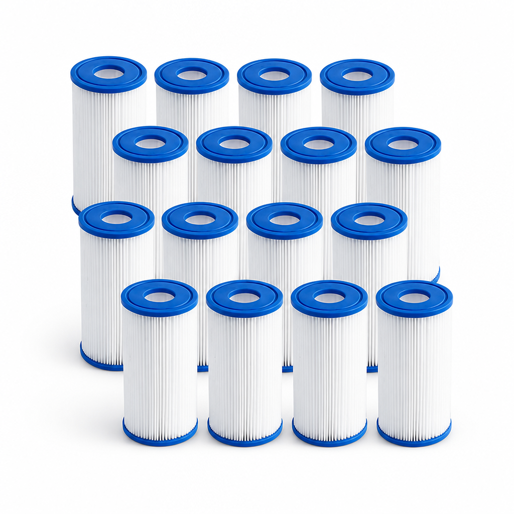 20 Micron Pleated Sediment Filter Cartridge (Fits 5x2.5 Inch)