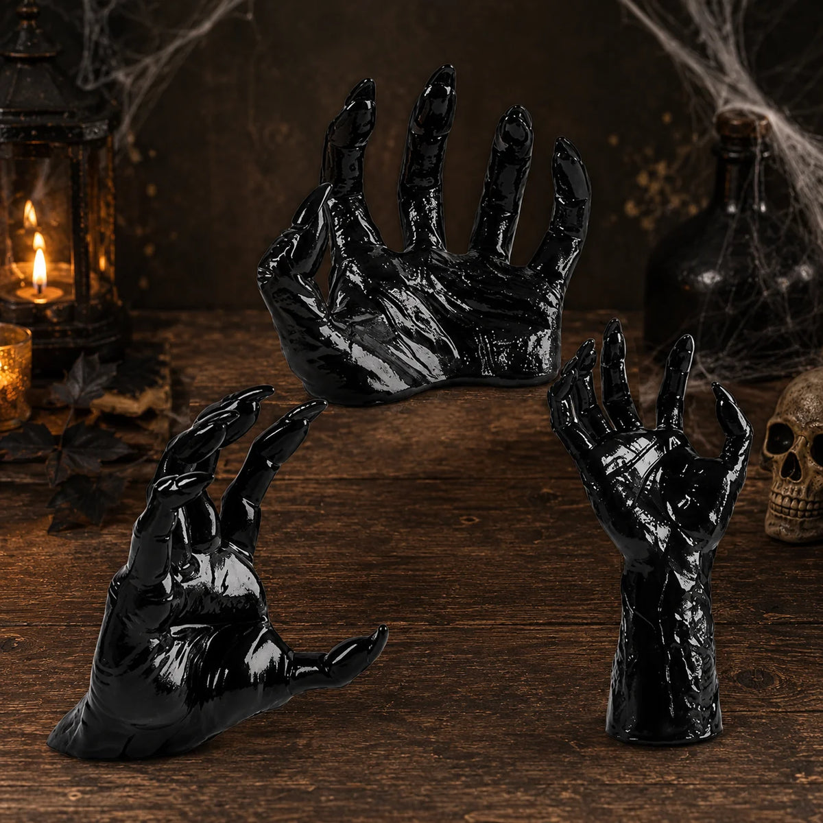 3D Wall Art Gothic Shadow-Casting Removable Adhesive