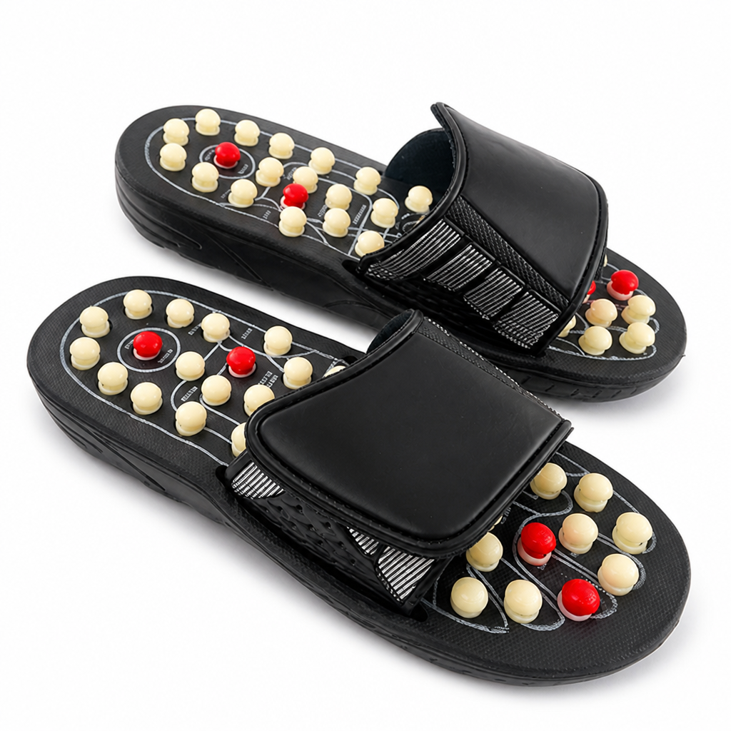 41-Point Reflexology Slippers (Adjustable Velcro)