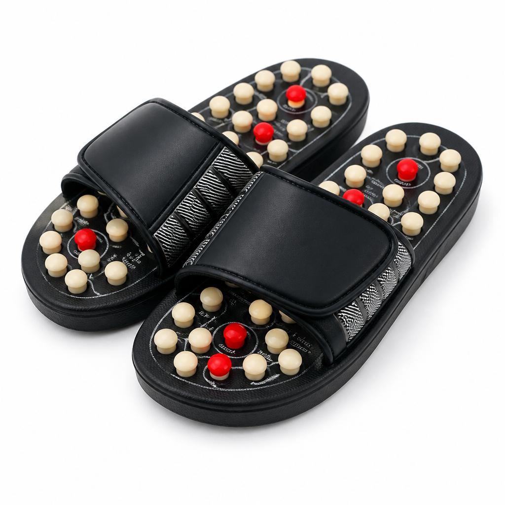 41-Point Reflexology Slippers (Adjustable Velcro)