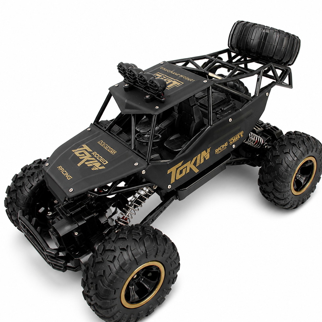 4WD Metal-Body Remote-Controlled Monster Truck