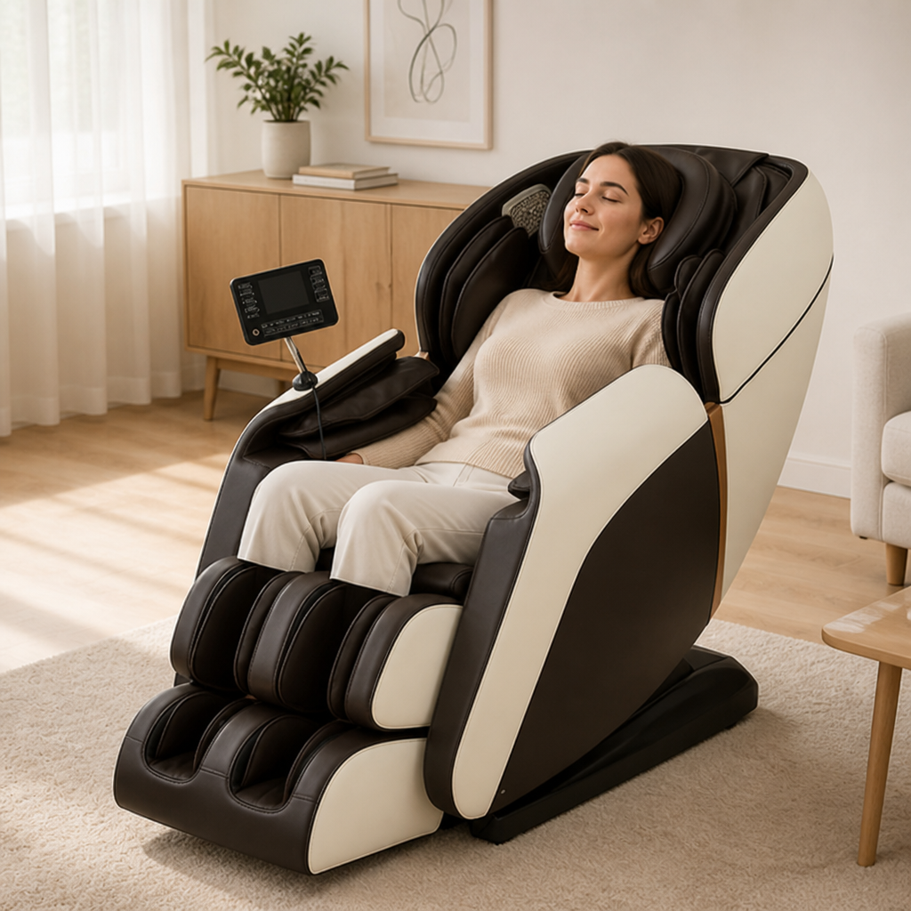 8D Heated Zero-Gravity Massage Chair