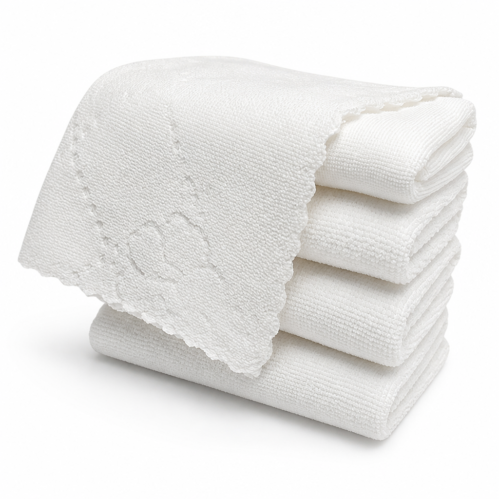 Absorbent & Quick-Drying Machine-Washable Cleaning Cloths