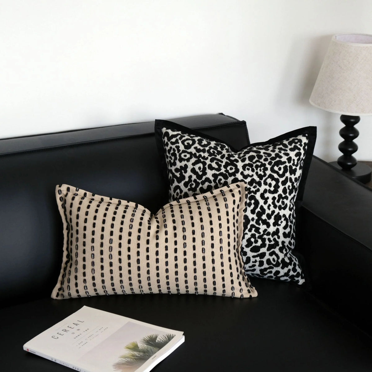 Accent Pillow Textured Pattern Cozy Fabric Spot-Clean Care