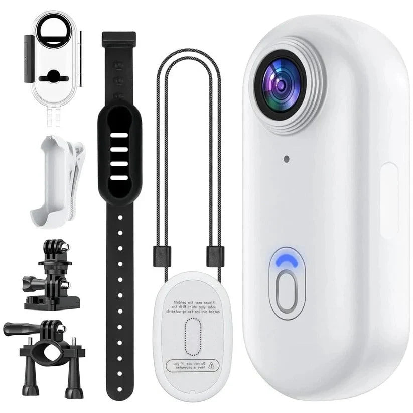 Action Camera 4K 30fps 128GB Moisture-Resistant