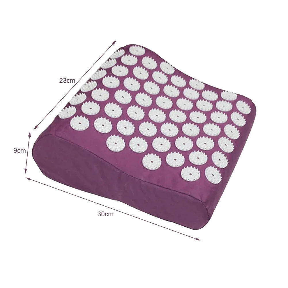 Acupressure Pillow Ergonomic Lower Back Support Washable