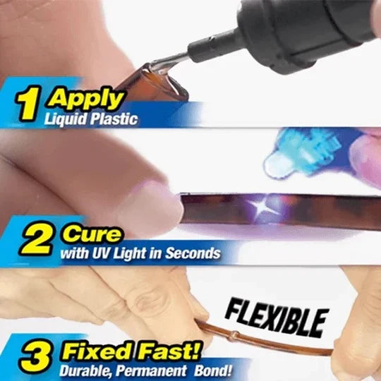Adhesive Pen UV-Activated Precision Applicator