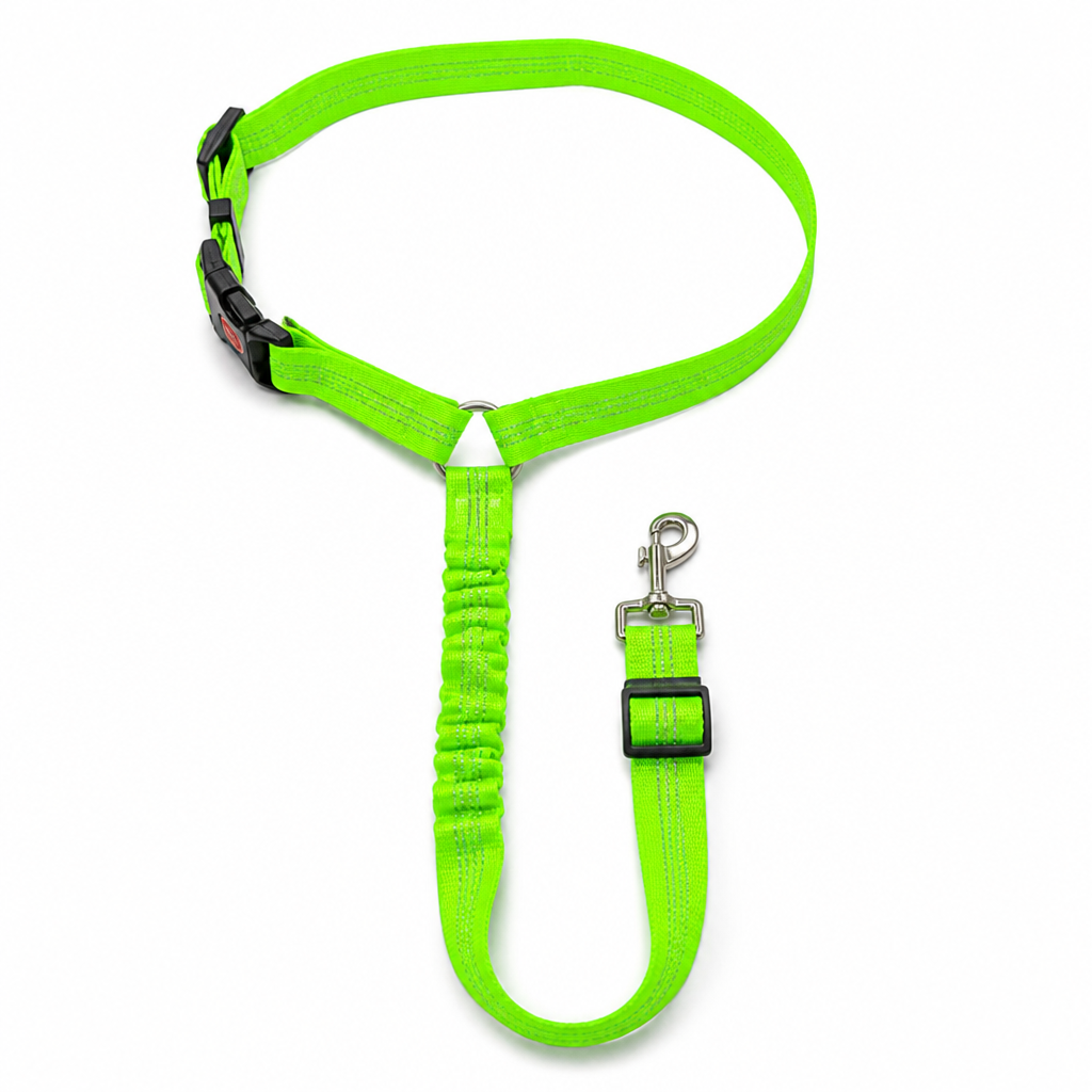 Adjustable & 360° Swivel Dog Car Seat Belt (Headrest Attachment)