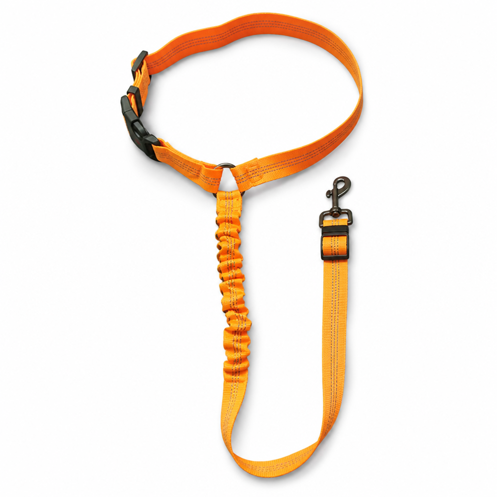 Adjustable & 360° Swivel Dog Car Seat Belt (Headrest Attachment)