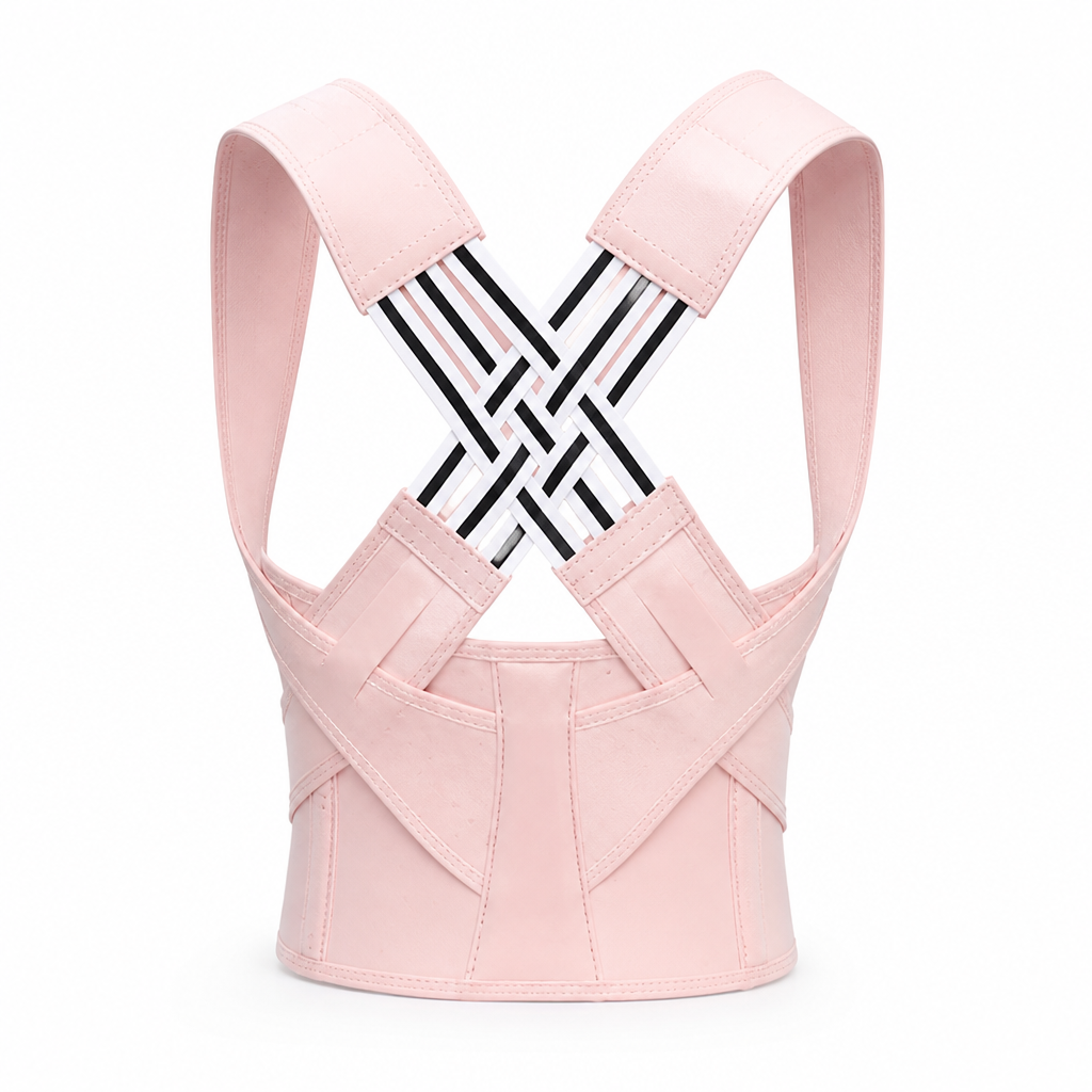 Adjustable Breathable Posture Correction Belt (Discreet Under‑Clothing)