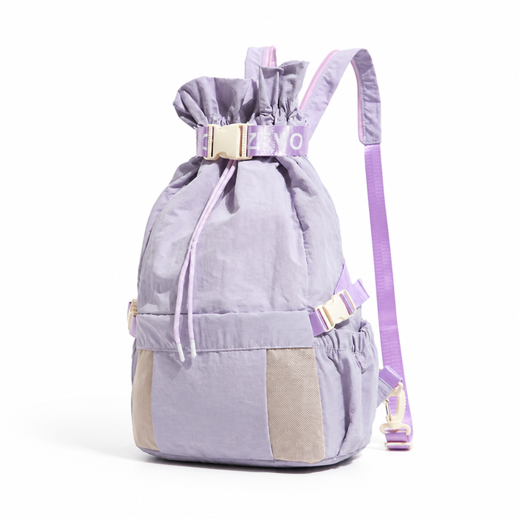 Adjustable Drawstring Lightweight School Backpack