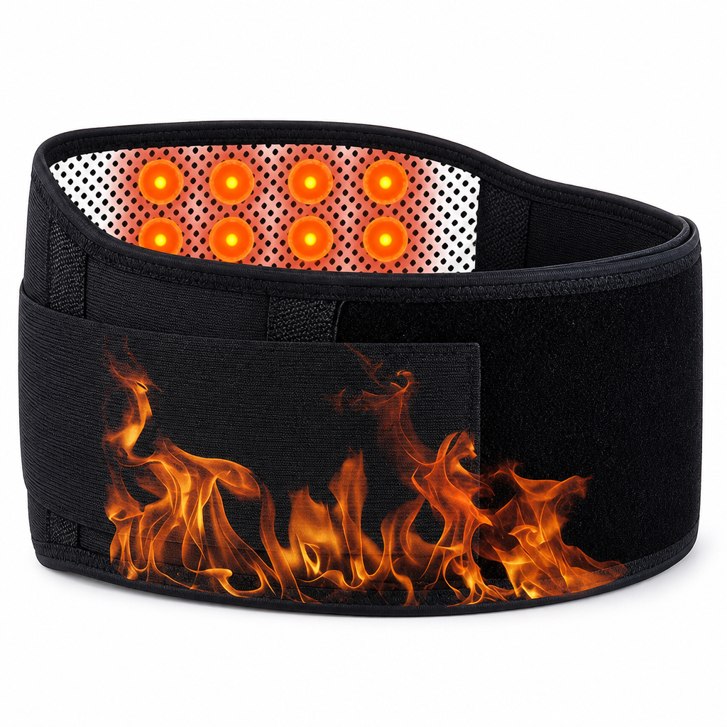 Adjustable Heat Ergonomic Lumbar Belt