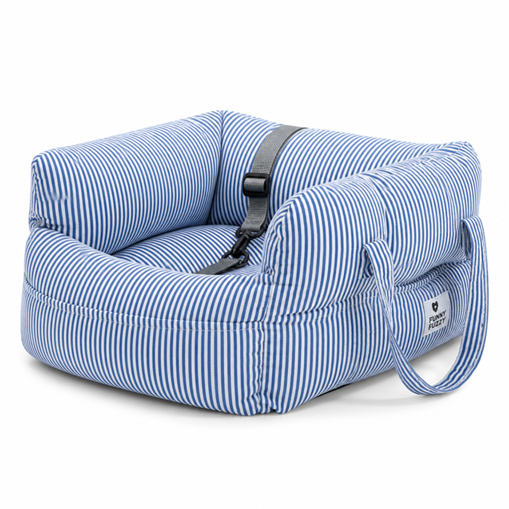 Adjustable Safety Harness Machine-Washable Dog Booster Seat
