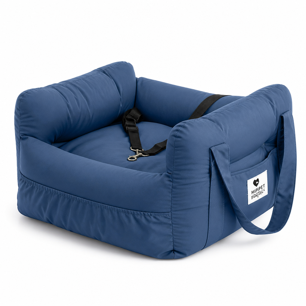 Adjustable Safety Harness Machine-Washable Dog Booster Seat