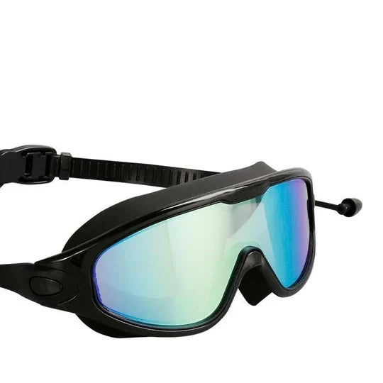 Adult Swimming Goggles Wide-Angle Lens Anti-Fog Adjustable Strap