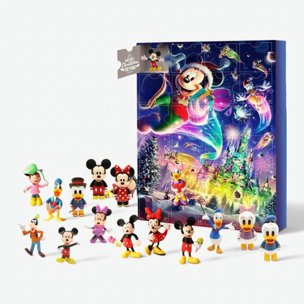 Advent Calendar 24 Collectible Character Figures